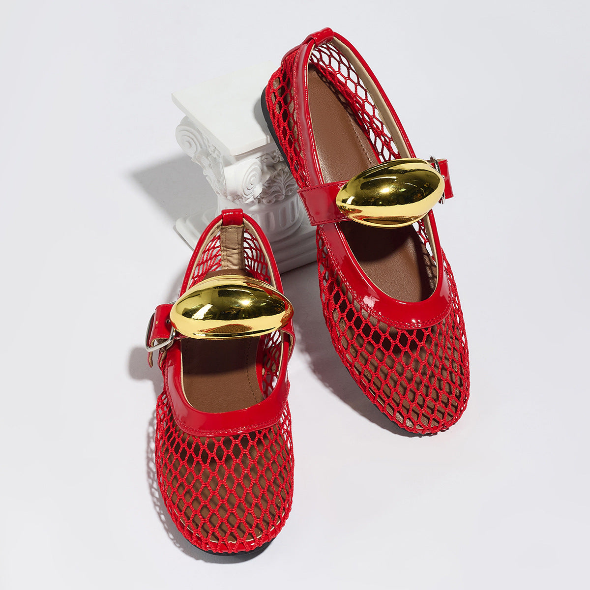 Arisa Mesh Ballet Flats