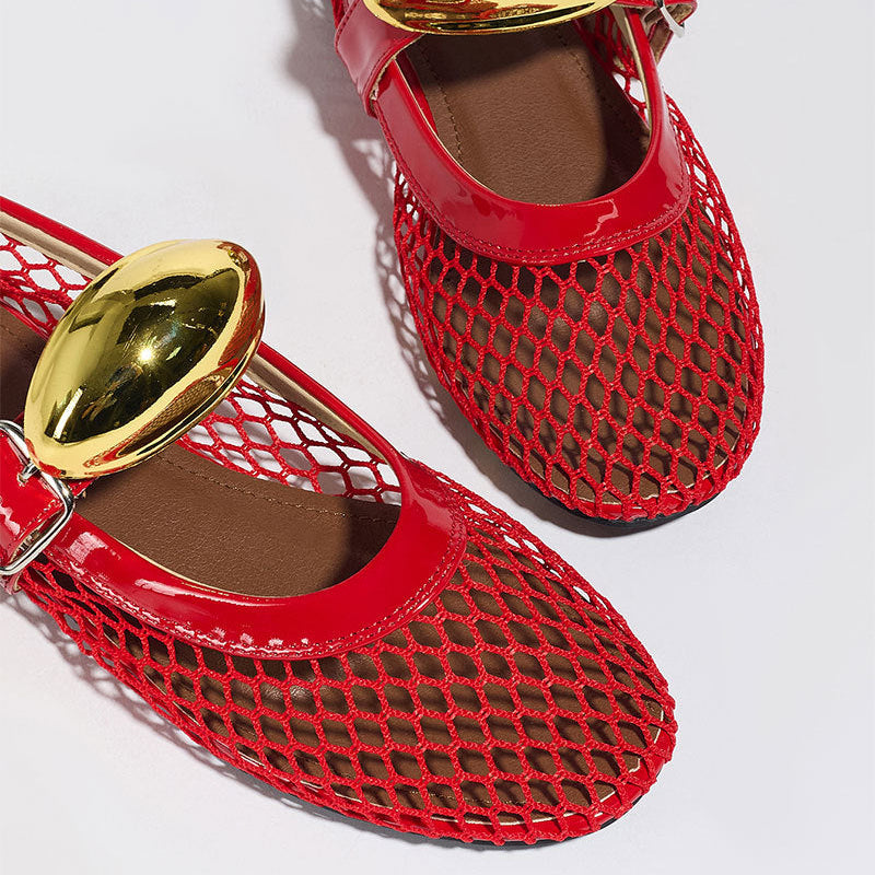 Arisa Mesh Ballet Flats 3