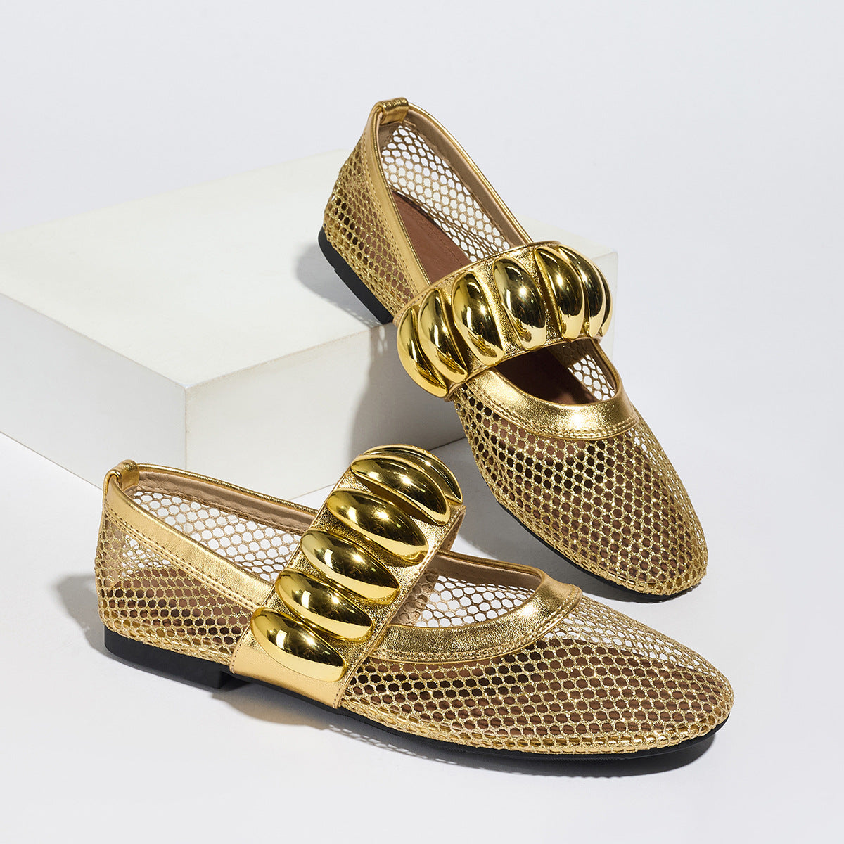 Maris Mesh Ballet Flats