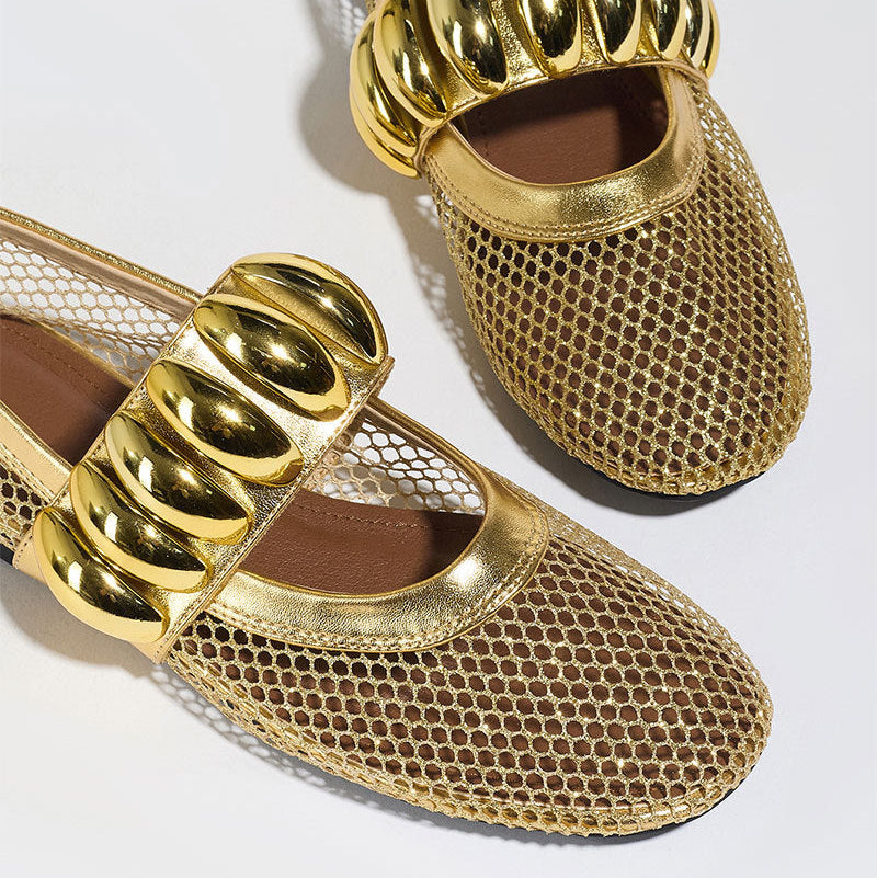 Maris Mesh Ballet Flats 4