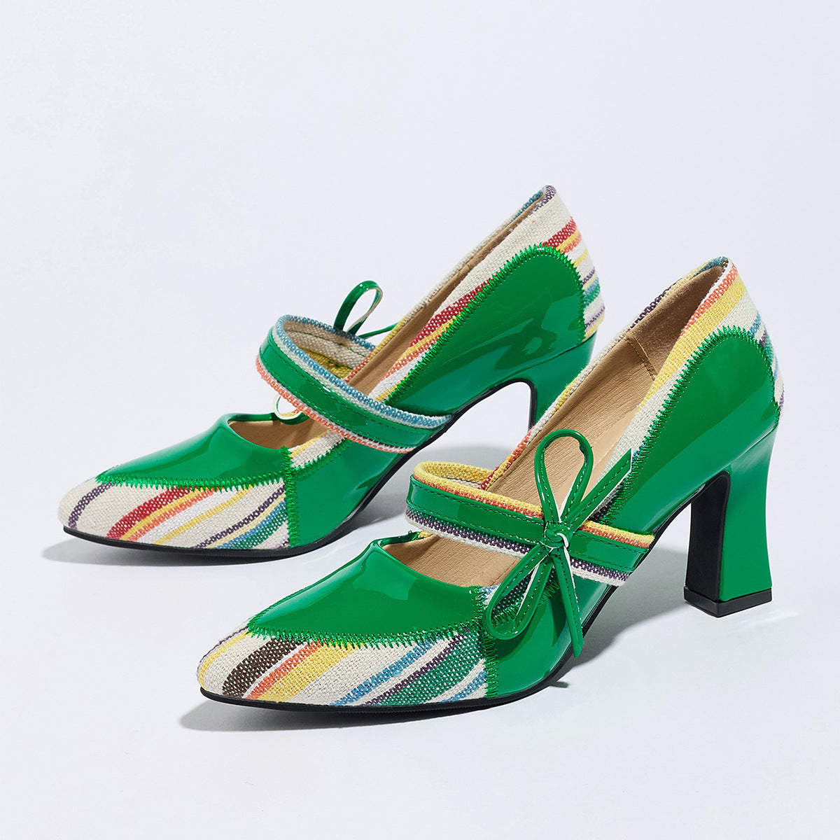 Romy Retro Mary Jane Heels 2