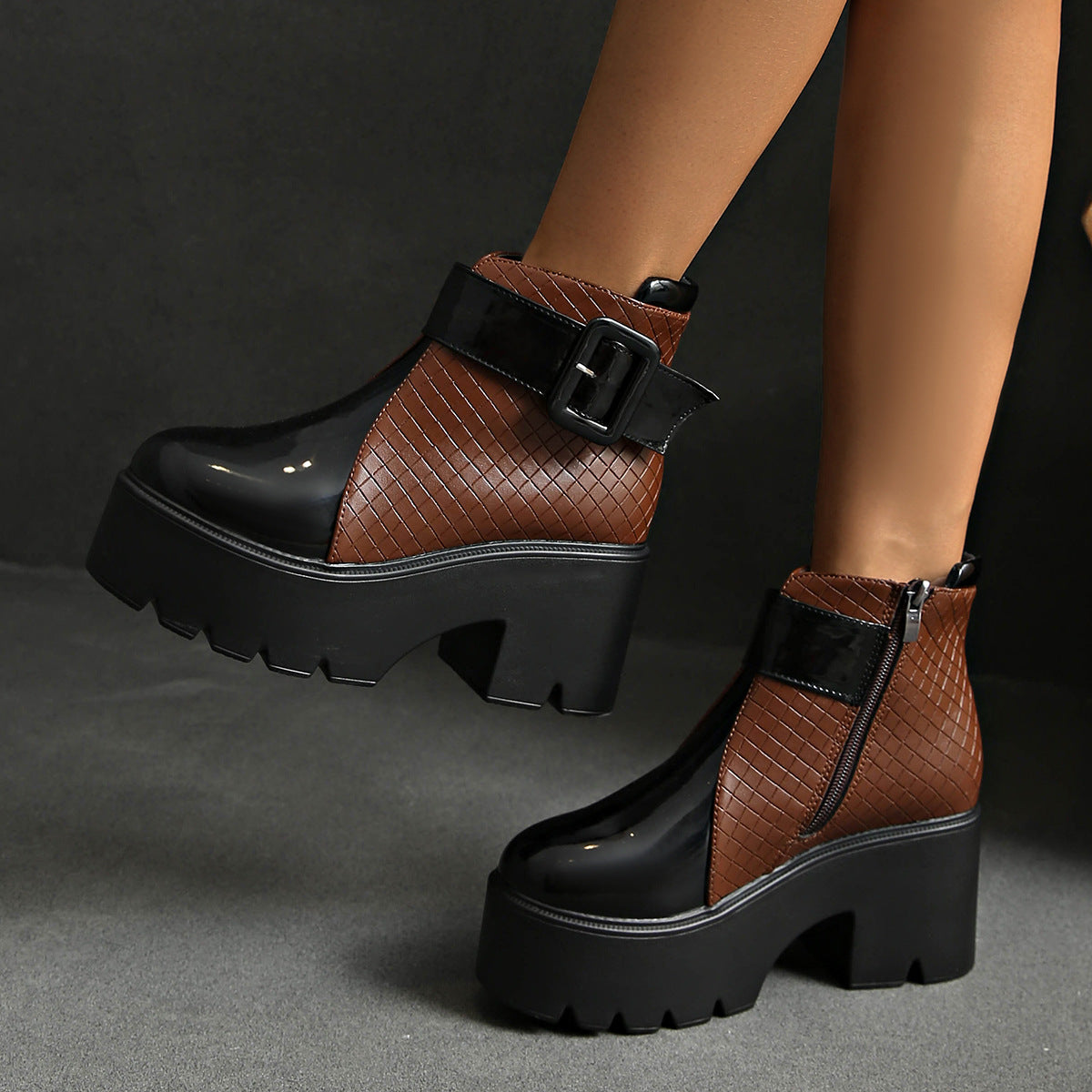 Artemis Platform Ankle Boots 2