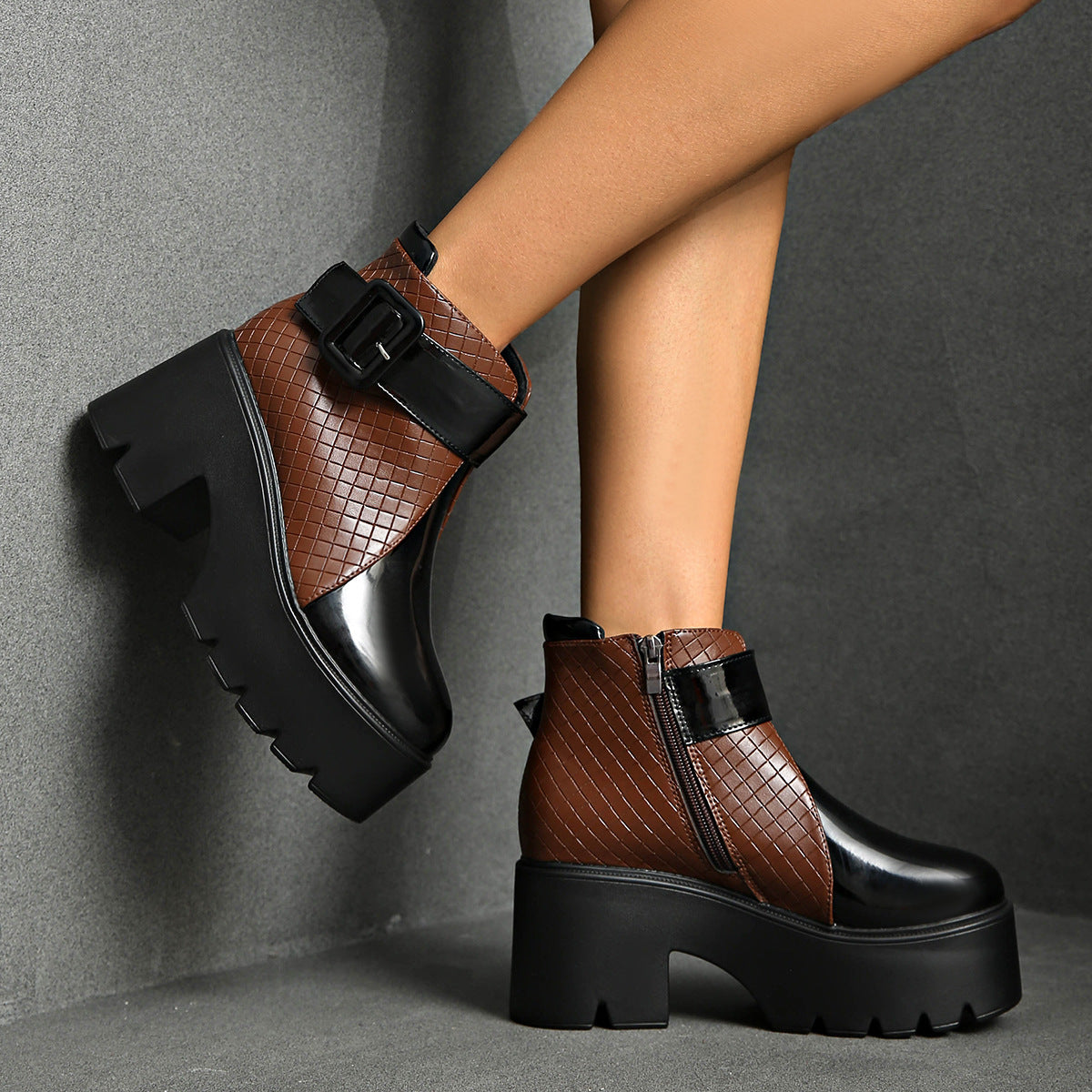 Artemis Platform Ankle Boots 3