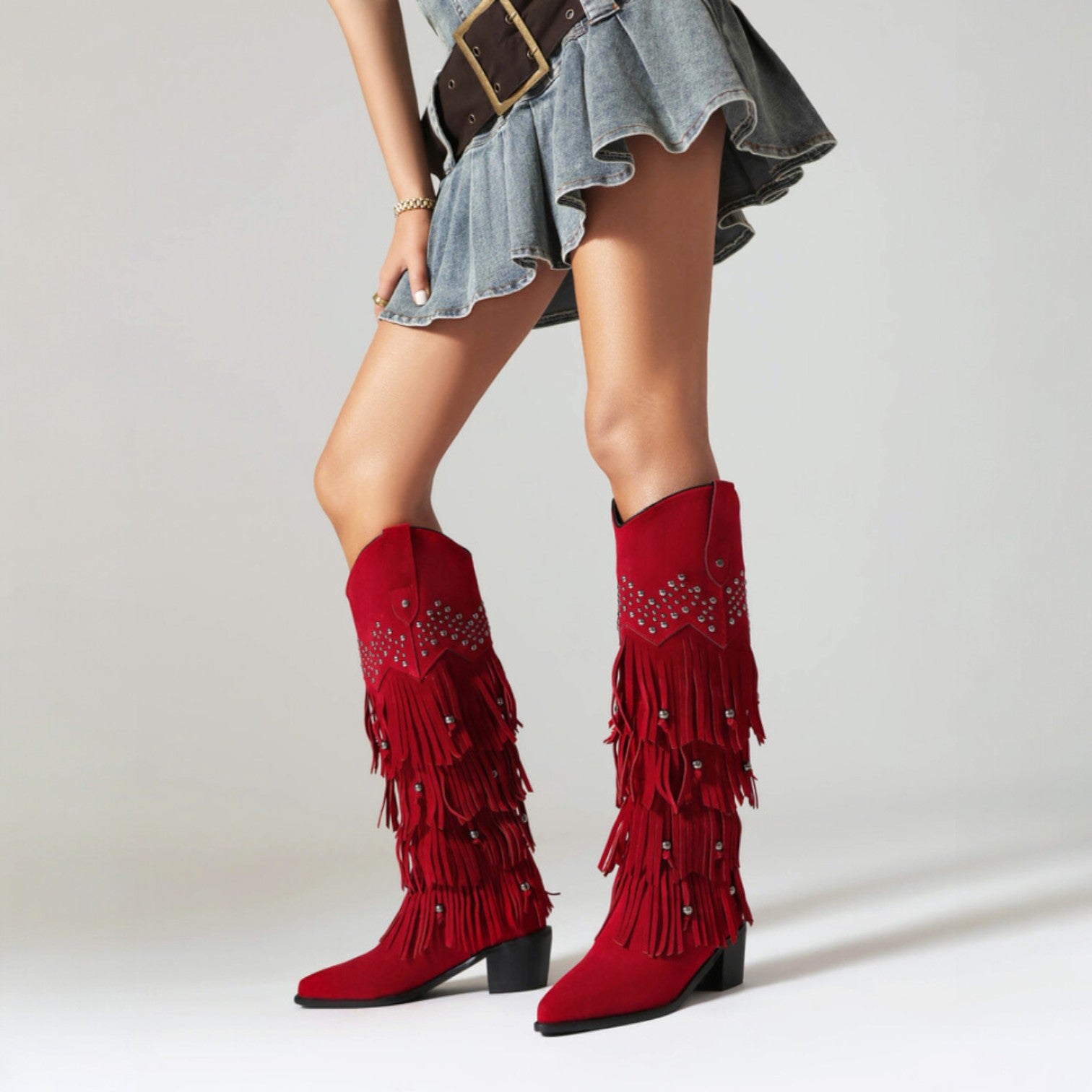 Willow Suede Mid-Calf Boots 3