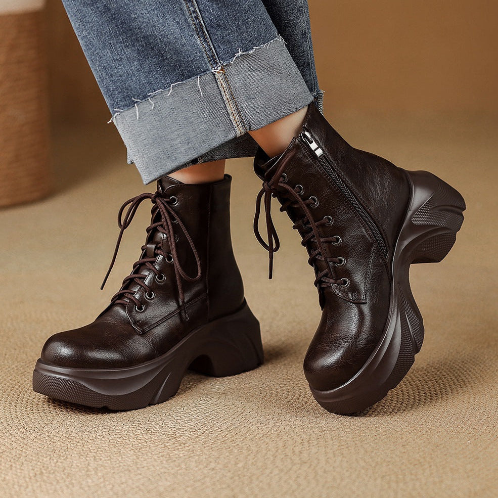 Constance Platform Combat Boots