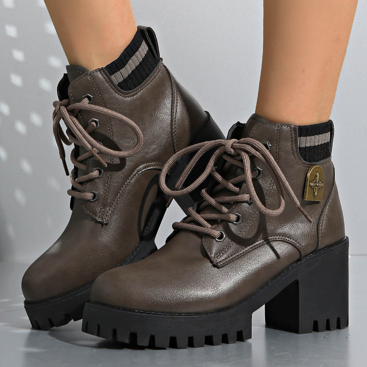 Mila Platform Ankle Boots