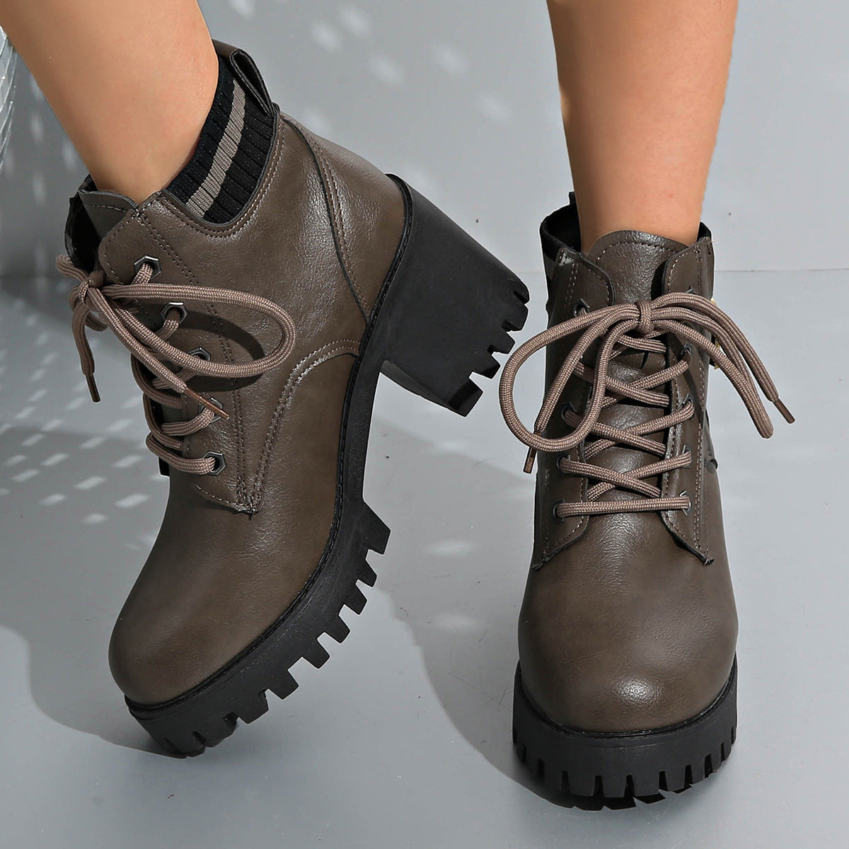 Mila Platform Ankle Boots 2