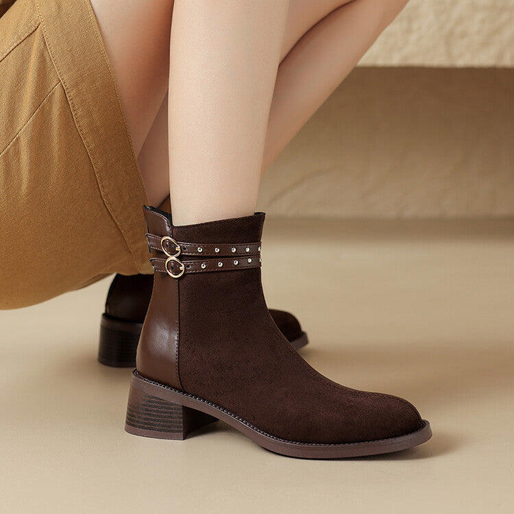 Olivia Suede Ankle Boots 2