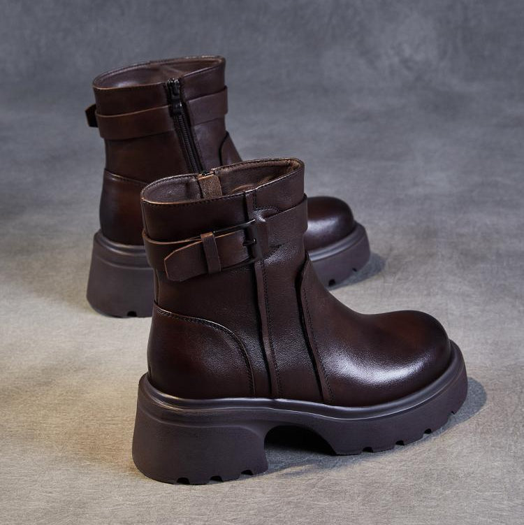 Miliana Platform Ankle Boots 3