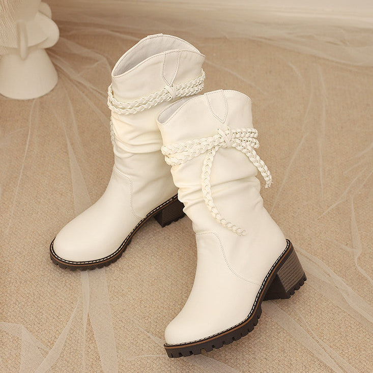 Taylor Mid-Calf Western Boots