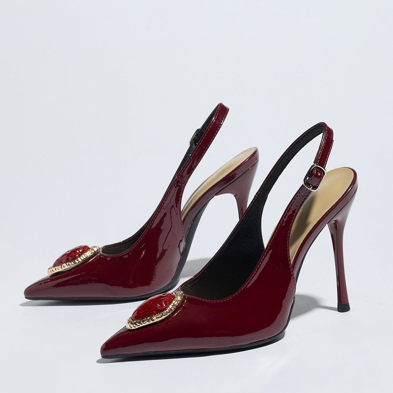 Verona Slingback Stiletto Heels 2