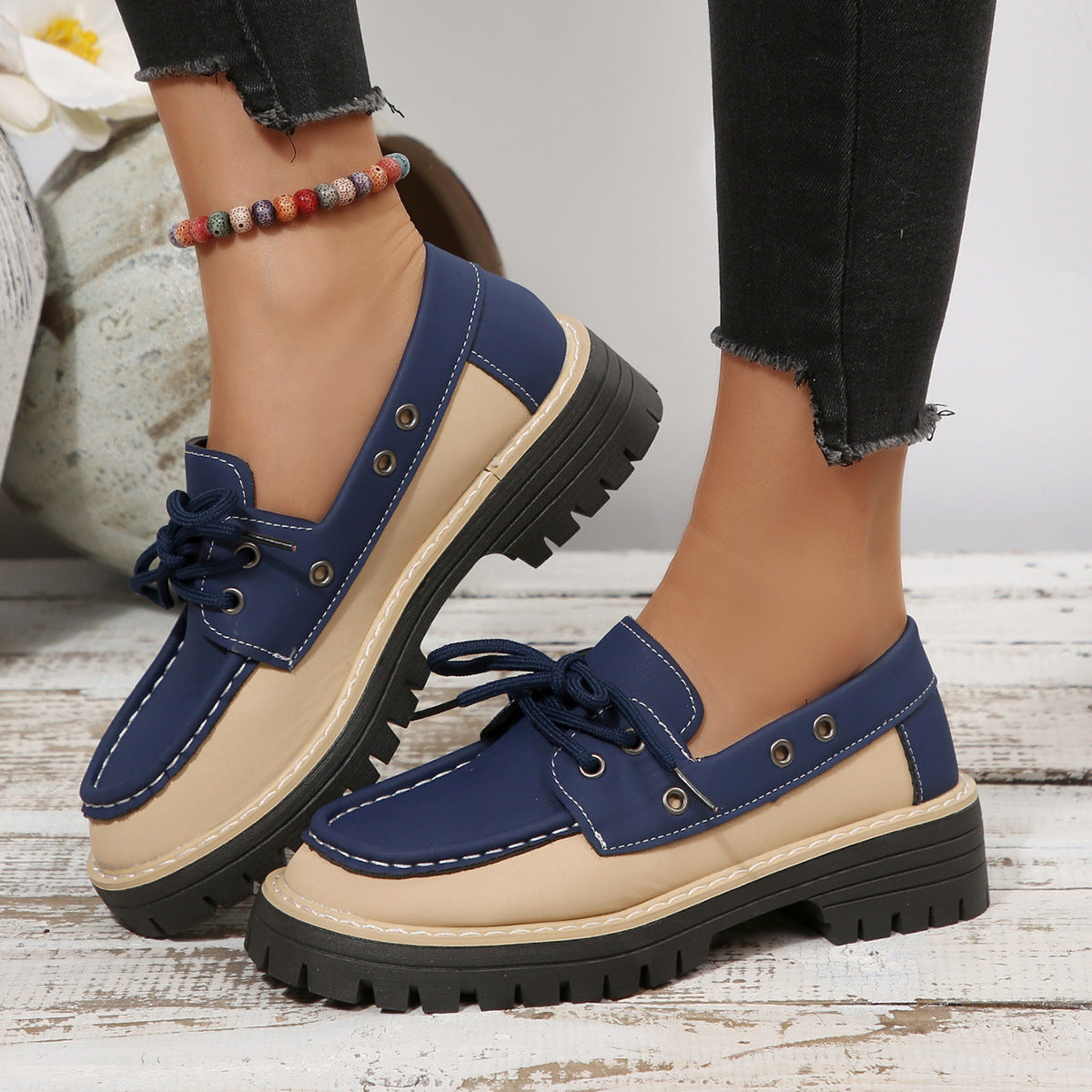 Navelle Platform Deck Loafers