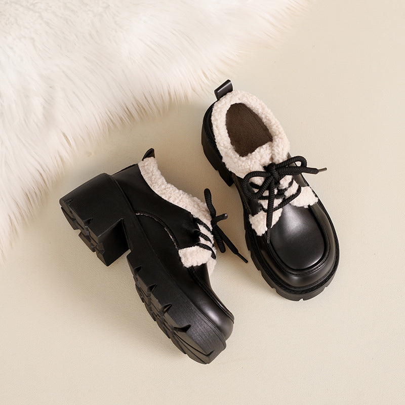 Jade Chunky Platform Lace-Ups 3