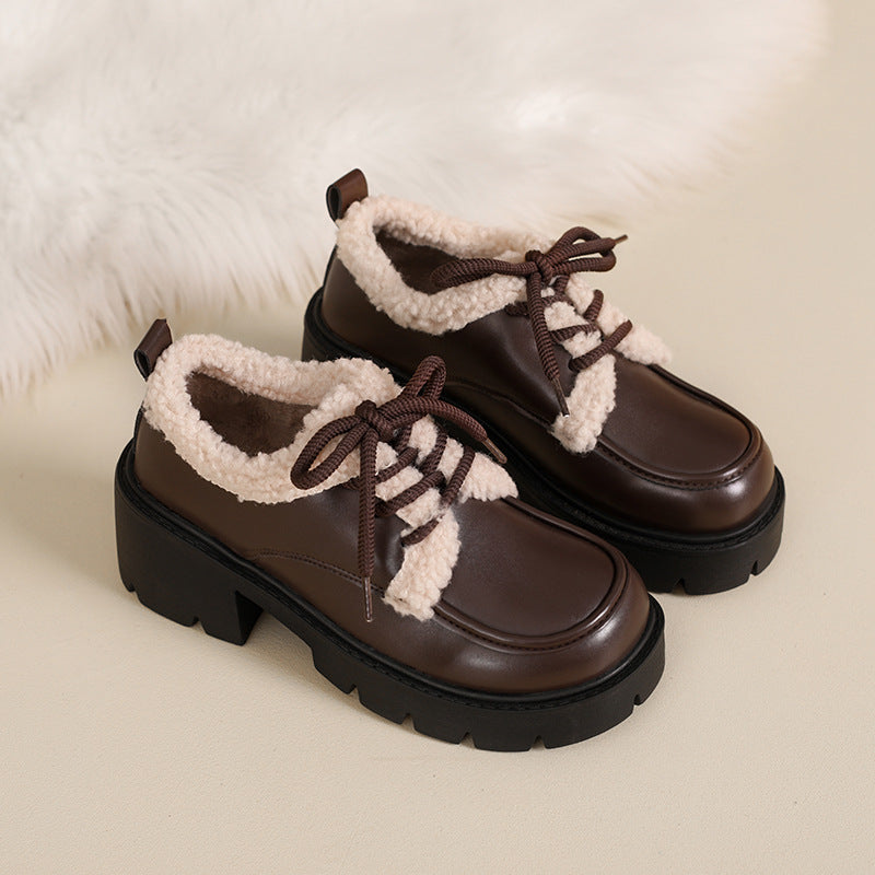 Jade Chunky Platform Lace-Ups 4