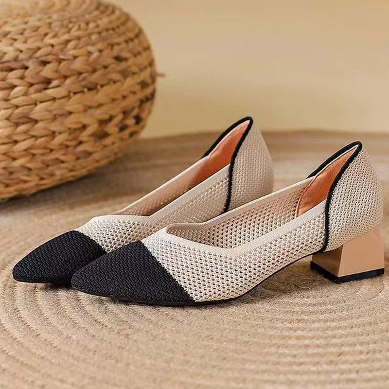 Savina Block Heel Pumps 4
