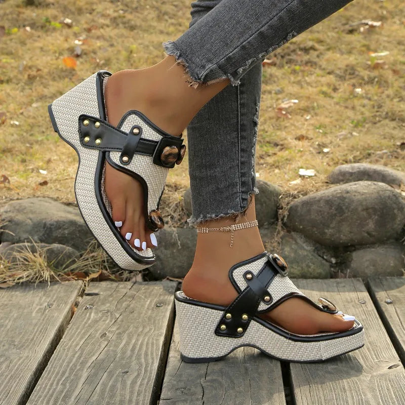 Bambi Block Heel Sandal 3