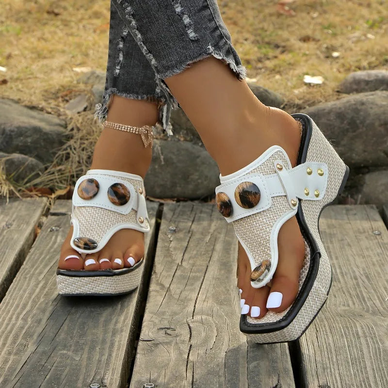 Bambi Block Heel Sandal 4